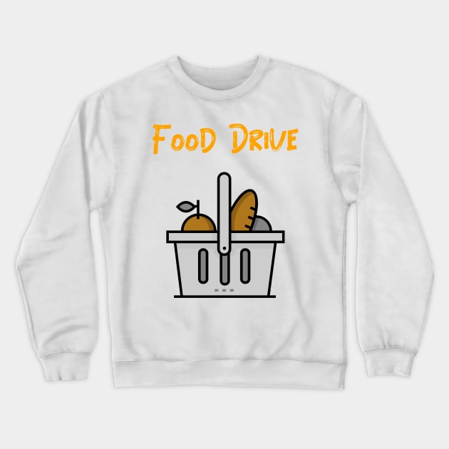 Food drive - Help is on the way Crewneck Sweatshirt by All About Nerds